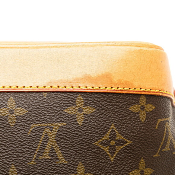 LOUIS VUITTON Black Monogram Leather Alma PM Shoulder Bag - Picture 8 of 12